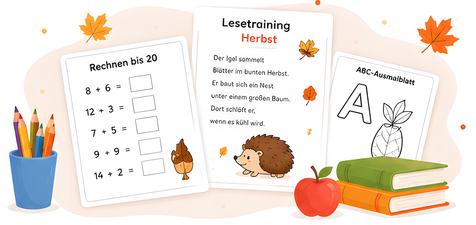 Kostenlose Arbeitsblätter